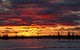 Sunset Over Dymond Lake, Manitoba Near Churchill Wall Mural
