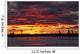 Sunset Over Dymond Lake, Manitoba Near Churchill Wall Mural