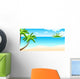 Tropical landscape Wall Mural