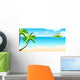Tropical landscape Wall Mural