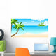 Tropical landscape Wall Mural