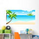 Tropical landscape Wall Mural
