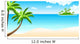 Tropical landscape Wall Mural