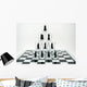 Stack of Chess Shot Glasses Wall Decal