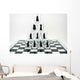 Stack Chess Shot Glasses Wall Decal