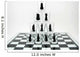 Stack of Chess Shot Glasses Wall Decal