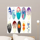 Surfboard Wall Mural