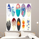 Surfboard Wall Mural