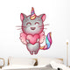 Caticorn Unicorn Cat Wall Decal