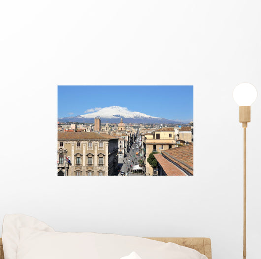 catania - view Wall Mural