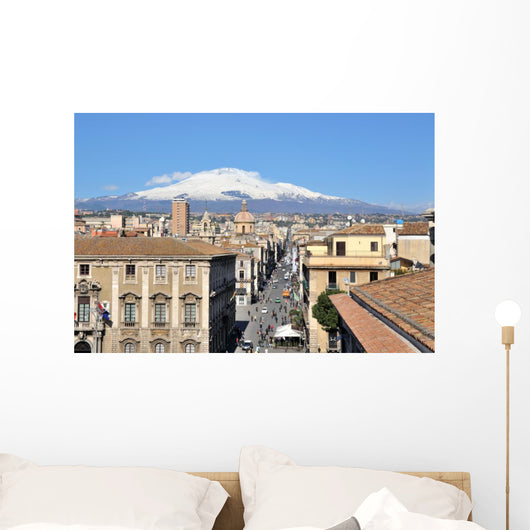 catania - view Wall Mural