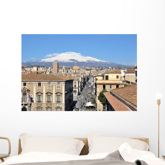 catania - view Wall Mural