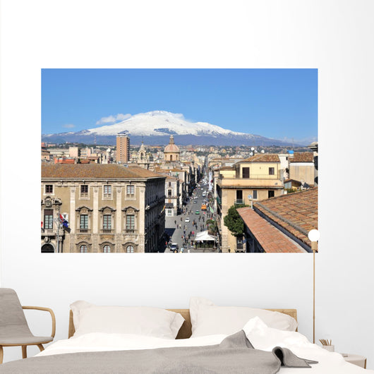 catania - view Wall Mural