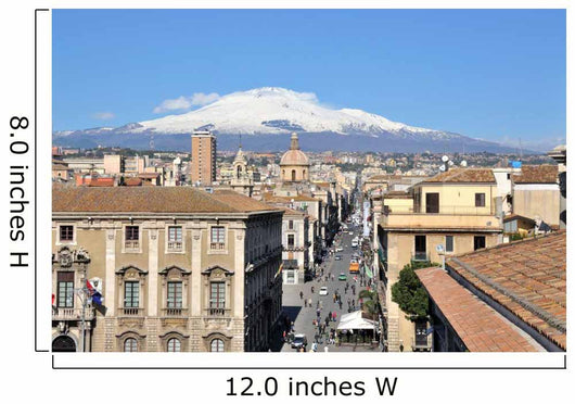 catania - view Wall Mural