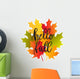 Autumn Leaves Hello Fall Wall Decal