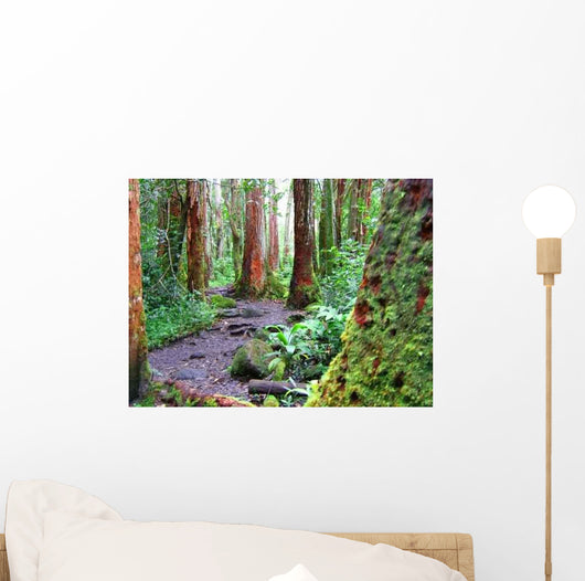Tropical Rain Forest Hawaii Wall Decal