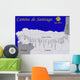 camino de santiago, route Wall Mural