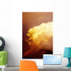 Large Yellow Sunset Storm Cloud Wall Mural