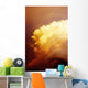 Large Yellow Sunset Storm Cloud Wall Mural