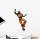 Orange Robot Astronaut Wall Decal