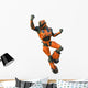 Orange Robot Astronaut Wall Decal