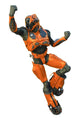 Orange Robot Astronaut Wall Decal