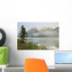 Whitegoat Lake And Mount Elliot, Kootenay Plains, Alberta, Canada Wall Mural