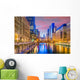 Chicago Illinois Usa Cityscape Bridge Wall Decal