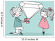 wedding set - engagement Wall Mural