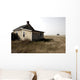 Abandoned Building In Ghost Town Of Robsart, Saskatchewan, Canada Wall Mural