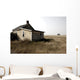 Abandoned Building In Ghost Town Of Robsart, Saskatchewan, Canada Wall Mural