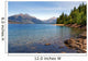 Lake McDonald, the largest lake in Glacier National park Wall Mural