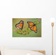Viceroys on Poke Weed Wall Mural