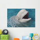 Beluga Whale In Captivity - Marineland - Niagara Falls Wall Mural