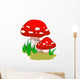 Toadstool Wall Decal