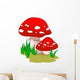 Toadstool Wall Decal