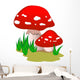 Toadstool Wall Decal