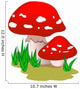 Toadstool Wall Decal