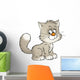 Grey Kitten Wall Decal
