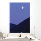 View Of Moon And Mountains, Gaspesie, Quebec Wall Mural