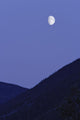 View Of Moon And Mountains, Gaspesie, Quebec Wall Mural