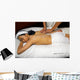 sea salt scrub massage rub Wall Mural