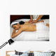 sea salt scrub massage rub Wall Mural