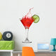 Red Cocktail with Splash