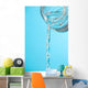 Stream Of Water Being Poured From A Pitcher Wall Mural
