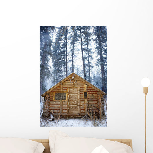 Hunting Cabin, Alberta Wall Mural