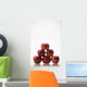 Pyramid Of Organic Apples Wall Mural