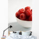 Bowl Of Raspberries Wall Mural