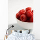 Bowl Of Raspberries Wall Mural