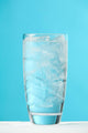 Very Full Glass Of Water With Ice Wall Mural